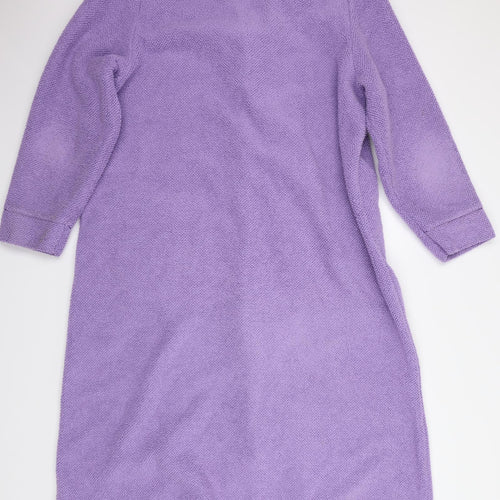 Marks and Spencer Womens Purple   Babydoll Gown Size 18