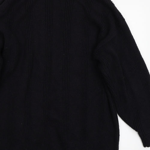 Soft wear Womens Black   Pullover Jumper Size S