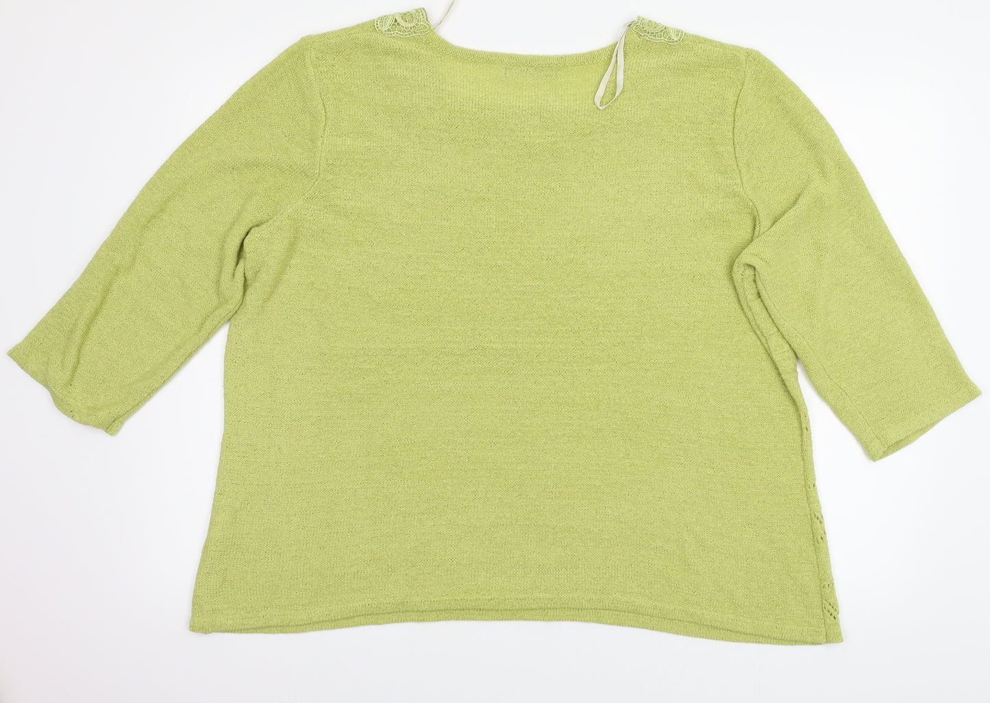 Bonmarché Womens Green   Basic T-Shirt Size XL