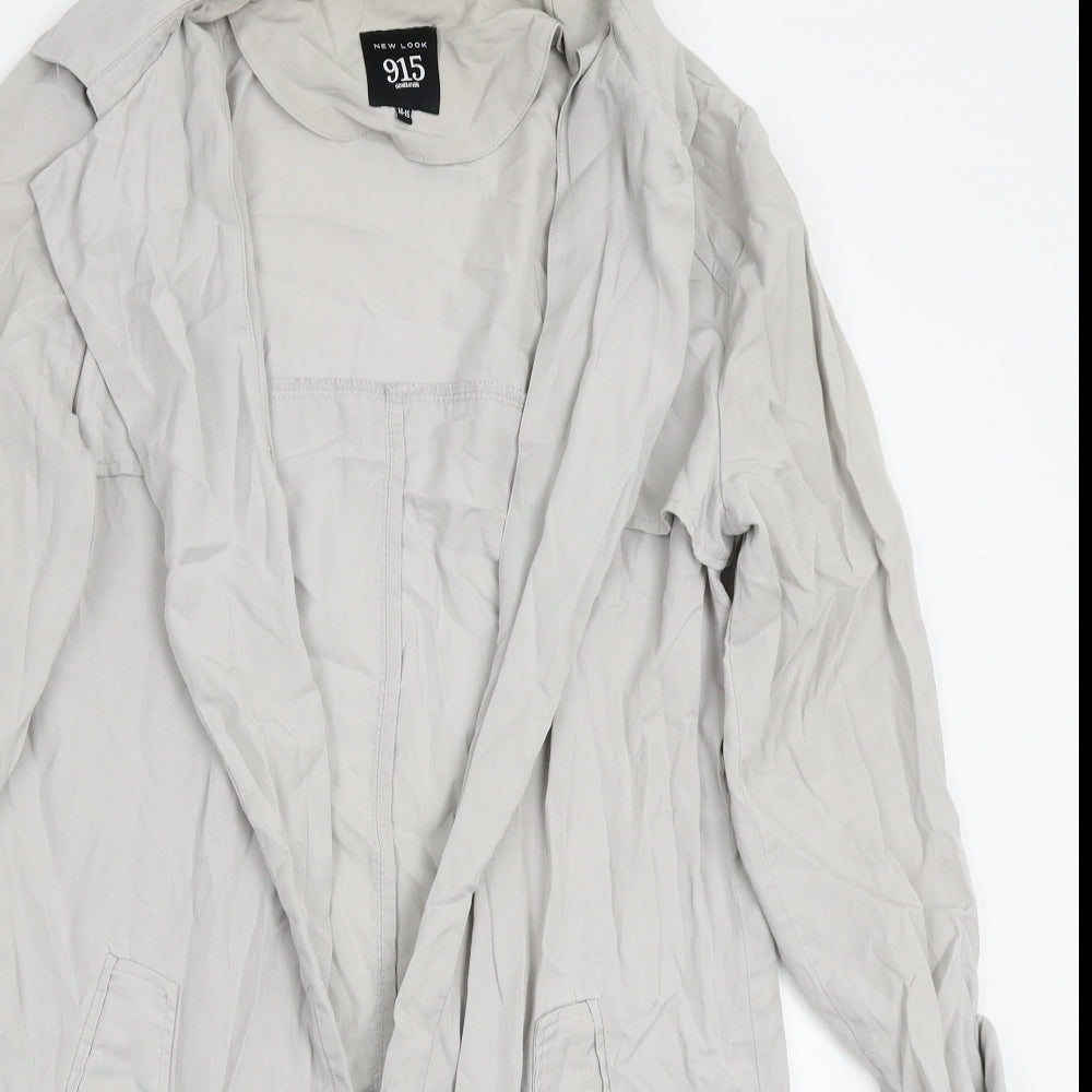 Newlook Girls Grey   Cardigan Jumper Size 14 Years