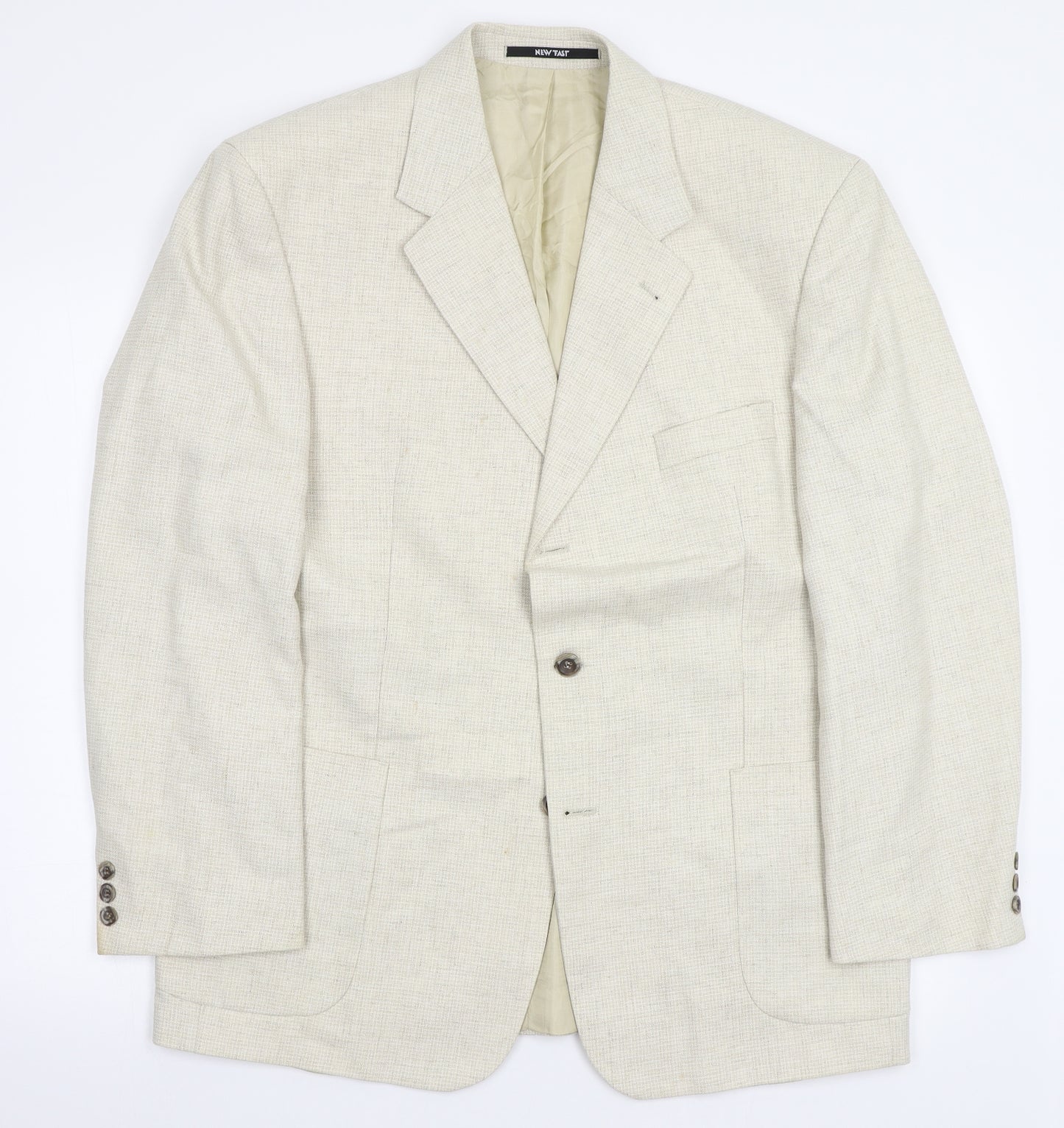 New fast Mens Ivory   Jacket Coat Size 42