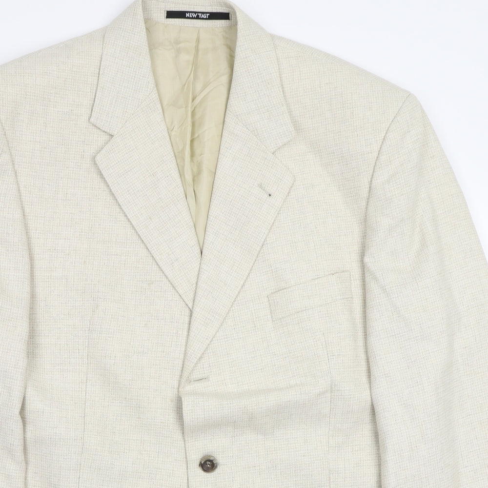 New fast Mens Ivory   Jacket Coat Size 42