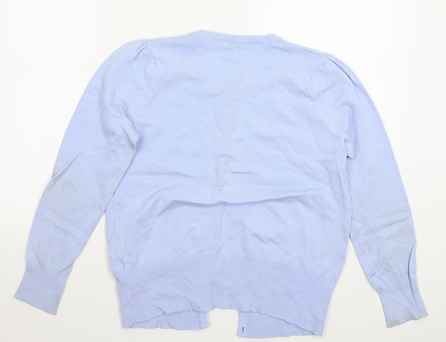 Marks and Spencer Womens Blue   Cardigan Jumper Size 12