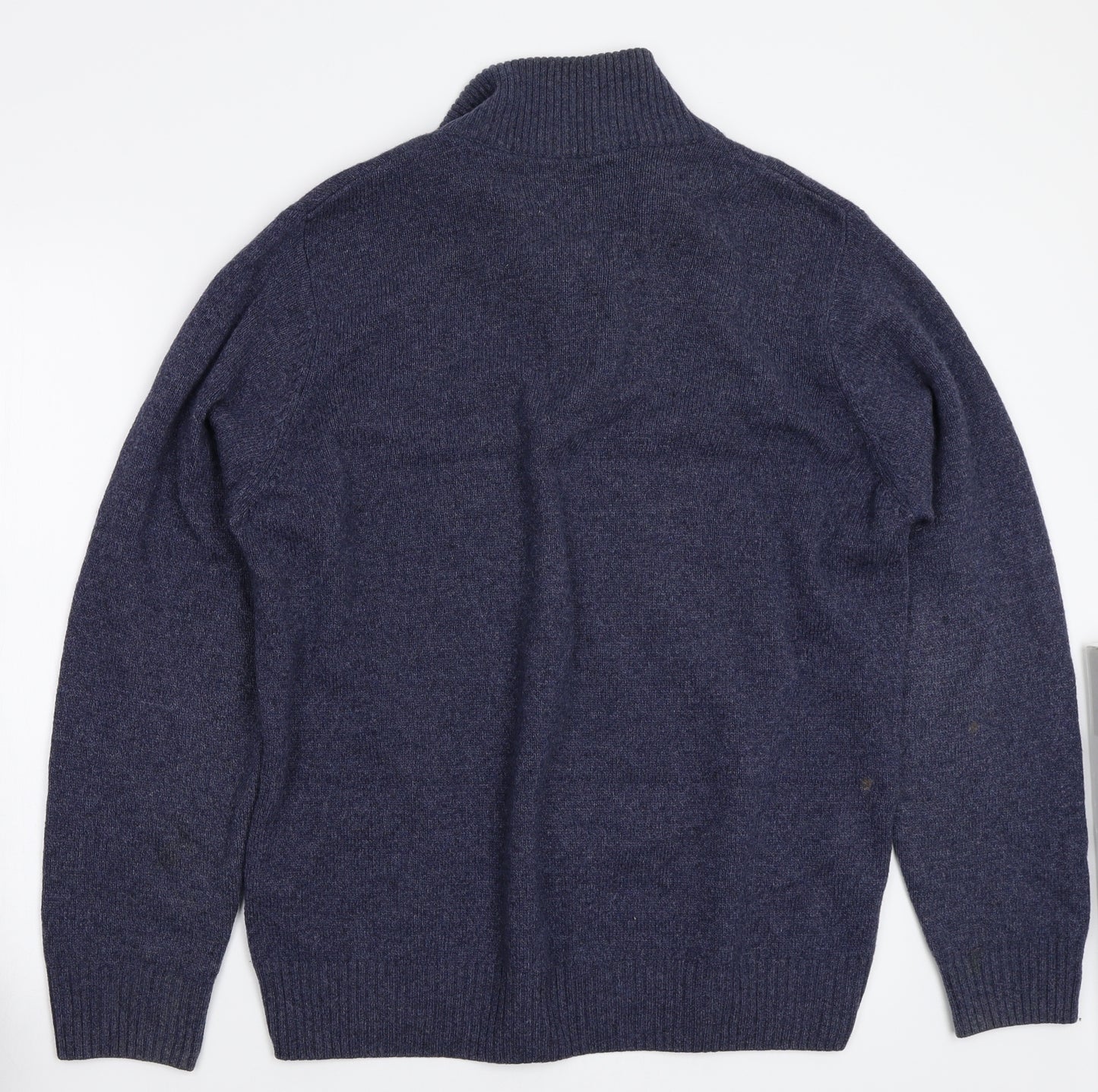 John Lewis Mens Blue   Pullover Jumper Size L