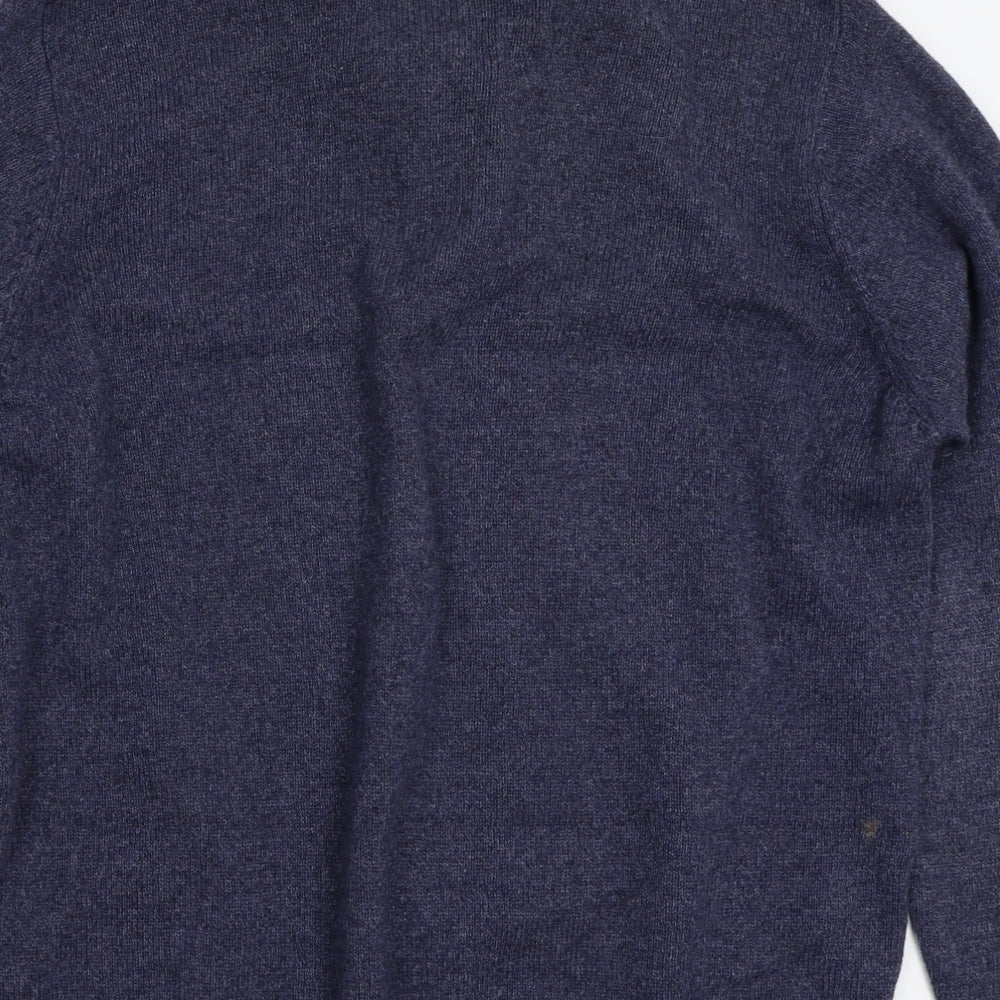 John Lewis Mens Blue   Pullover Jumper Size L