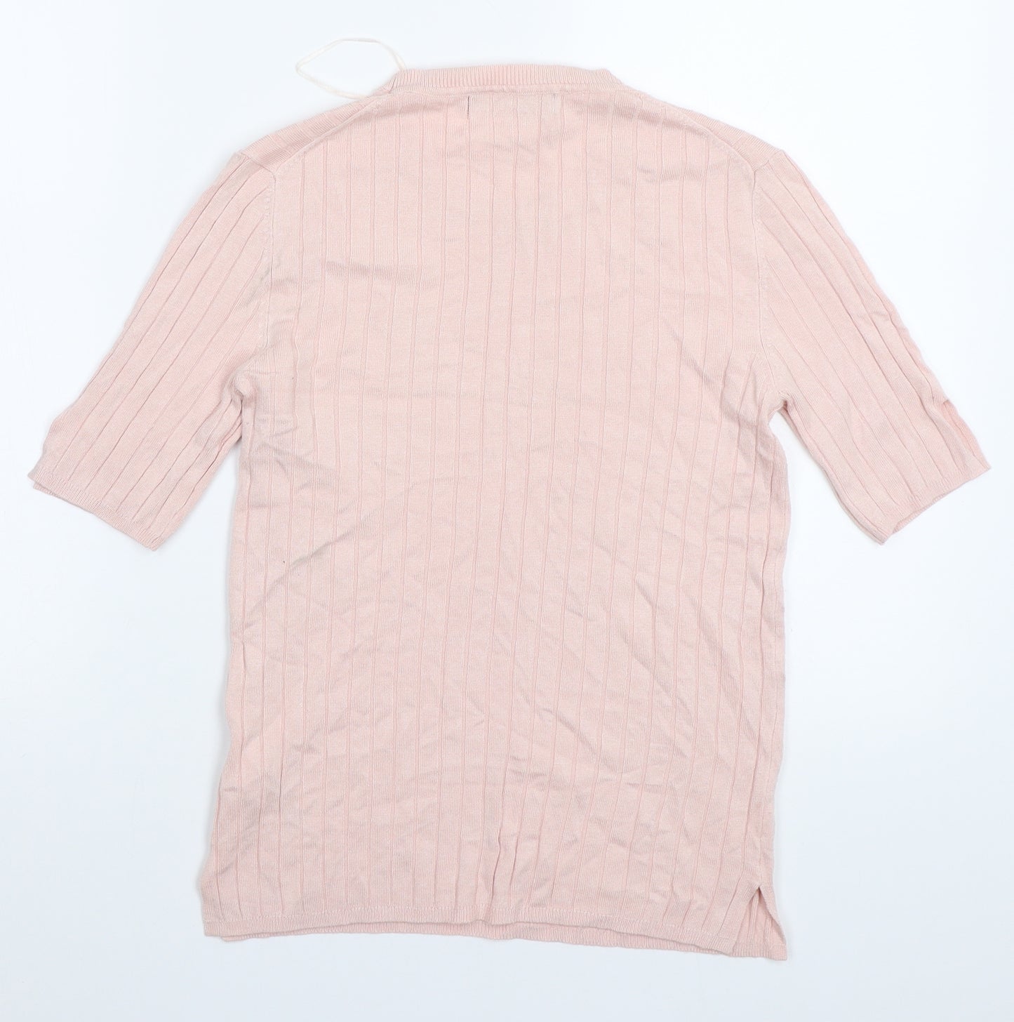 Marks and Spencer Womens Pink   Basic T-Shirt Size 10