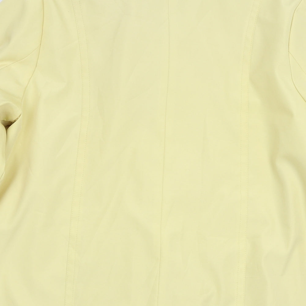 BM Womens Yellow   Jacket Coat Size M
