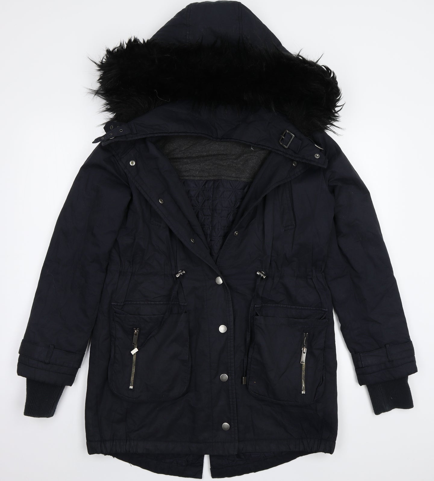 Mint Velvet Womens Blue   Jacket Coat Size 10