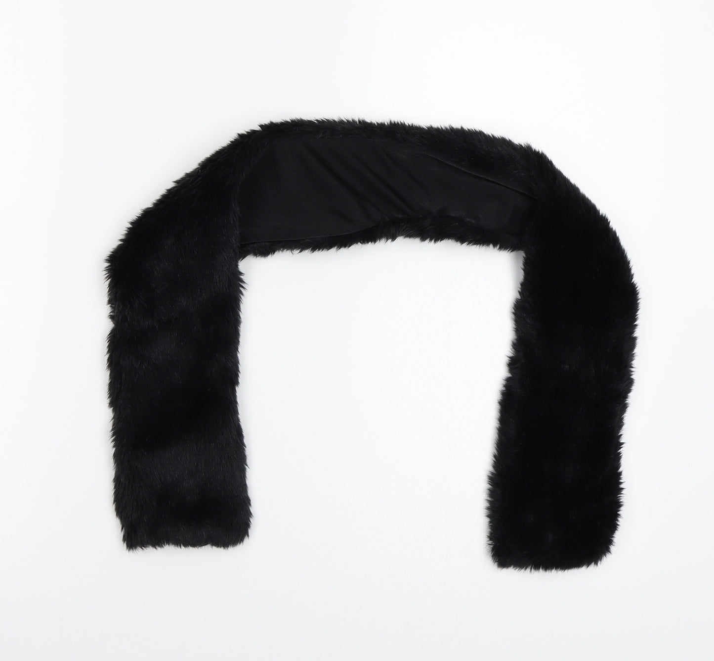 Preworn Womens Black    Scarf