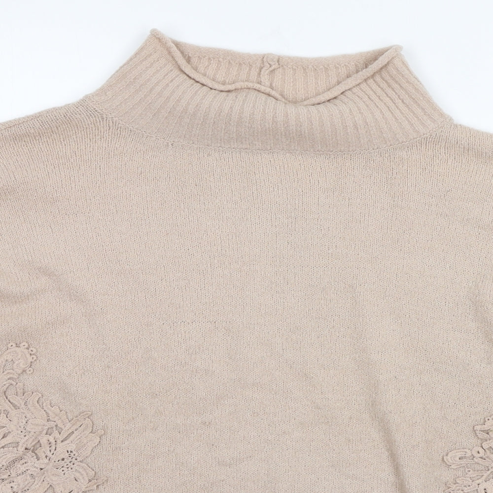 NEXT Womens Pink Floral  Pullover Jumper Size M