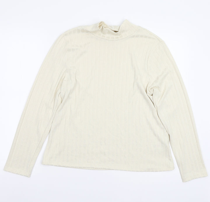 F&F Womens Ivory Pullover Jumper Size 18