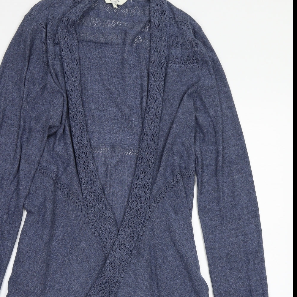 Fatface Womens Blue   Cardigan Jumper Size 14