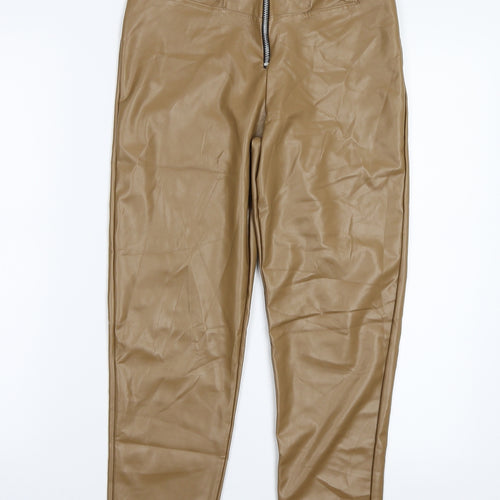 I SAW IT FIRST Womens Brown   Trousers  Size 10 L26 in