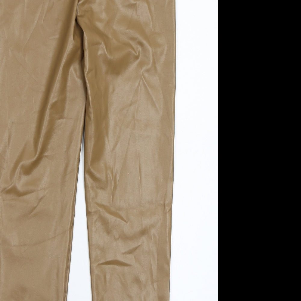 I SAW IT FIRST Womens Brown   Trousers  Size 10 L26 in