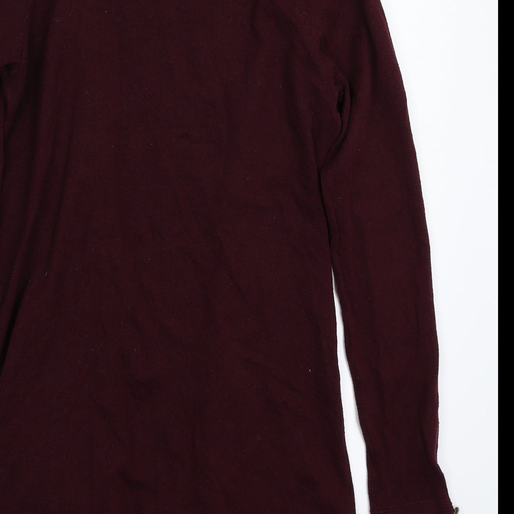 Dorothy Perkins Womens Purple   Cardigan Jumper Size 10