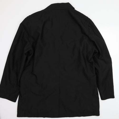 Marks and Spencer Mens Black   Jacket Coat Size L