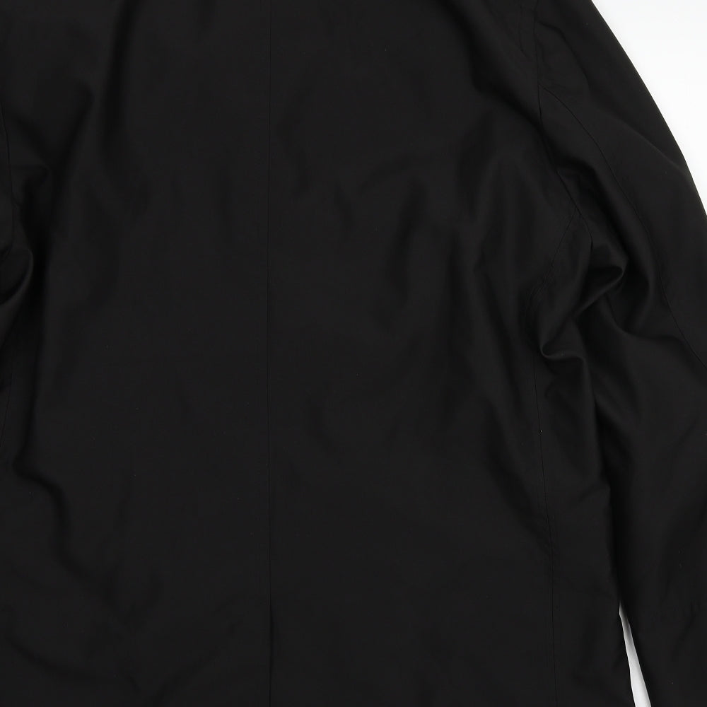 Marks and Spencer Mens Black   Jacket Coat Size L