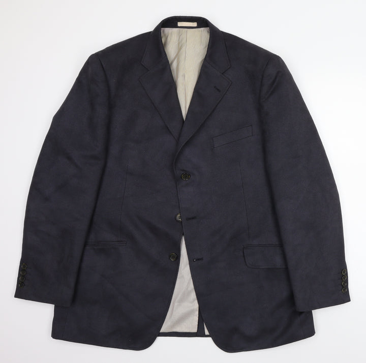 Greenwoods Mens Blue   Jacket Suit Jacket Size 40