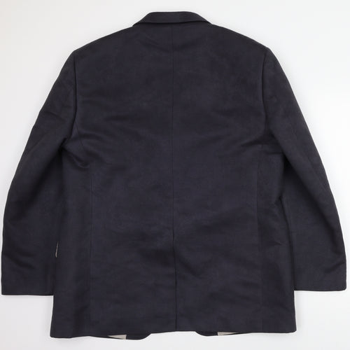 Greenwoods Mens Blue   Jacket Suit Jacket Size 40