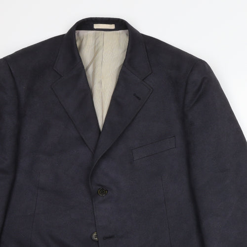 Greenwoods Mens Blue   Jacket Suit Jacket Size 40