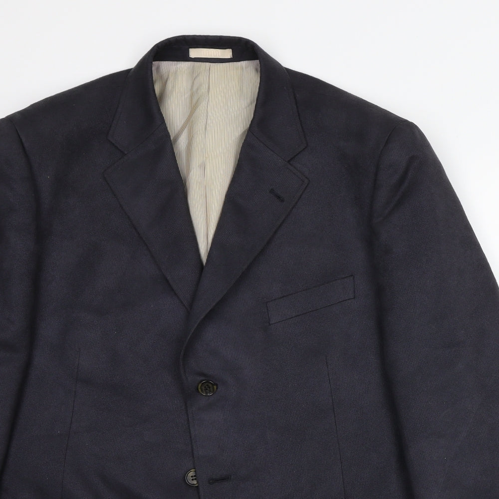 Greenwoods Mens Blue   Jacket Suit Jacket Size 40