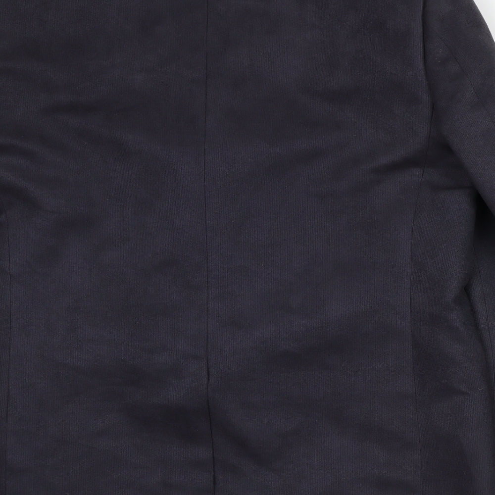 Greenwoods Mens Blue   Jacket Suit Jacket Size 40