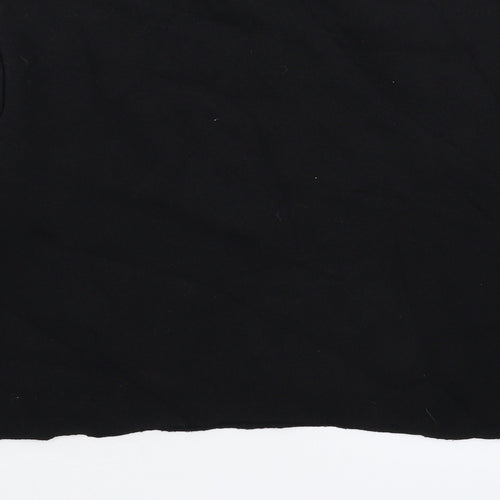 Divided Womens Black   Pullover Sweatshirt Size XS  - Cropped