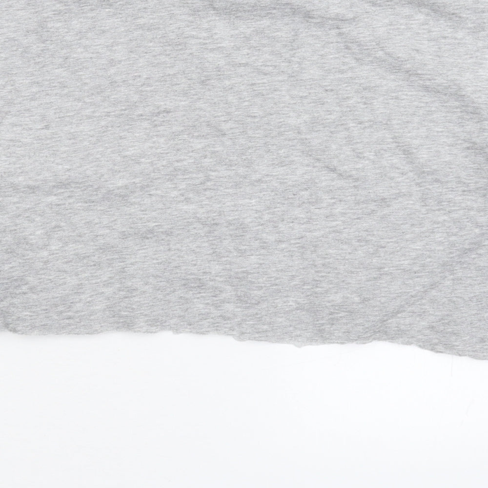 Divided Womens Grey   Pullover Sweatshirt Size XS  - Cropped