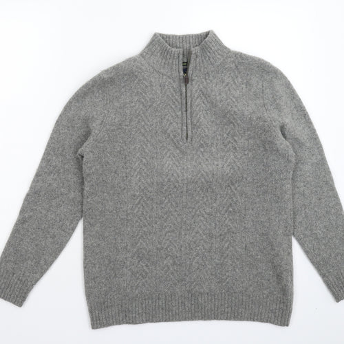 Hammond Womens Grey  Knit Pullover Jumper Size M