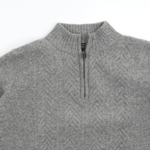 Hammond Womens Grey  Knit Pullover Jumper Size M
