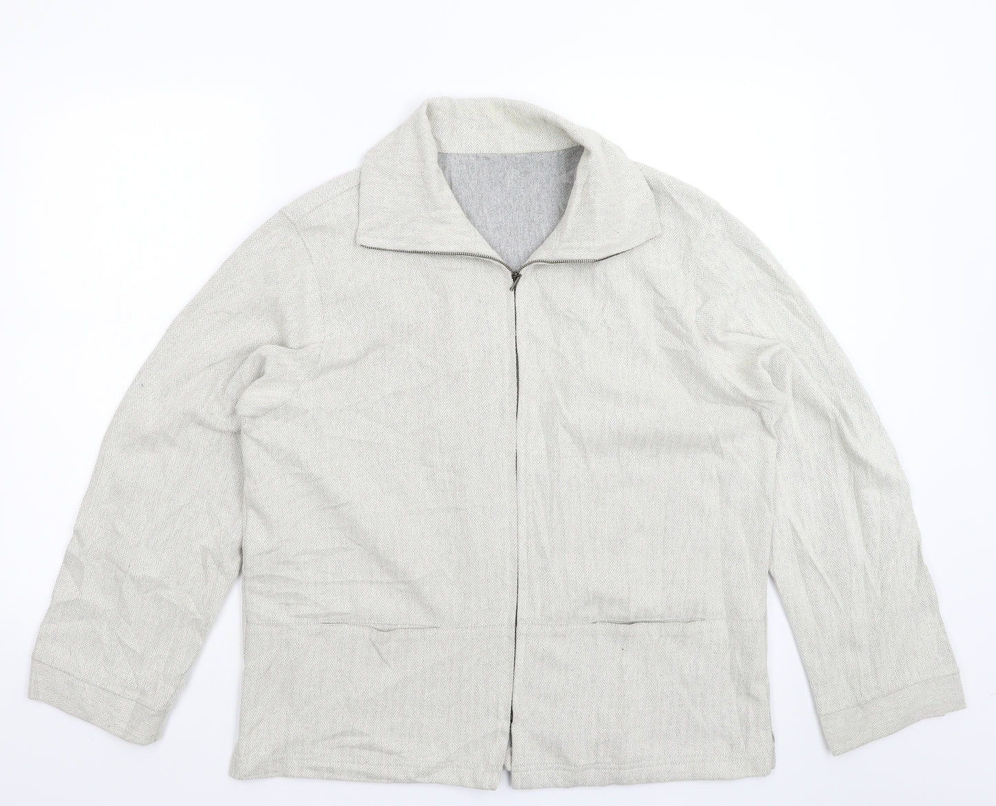 Preworn Womens Grey   Jacket  Size 16