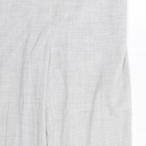Preworn Womens Grey   Dress Pants Trousers Size 12 L30 in