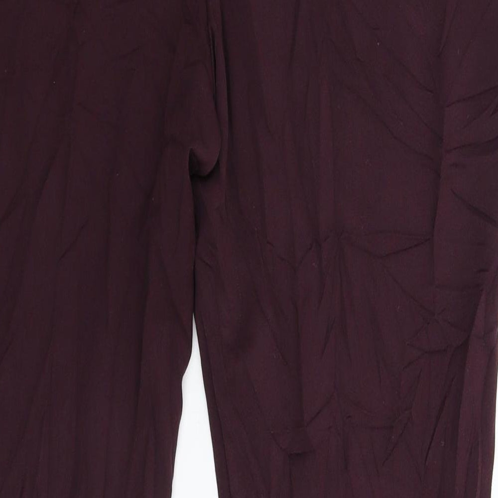 Marks and Spencer Womens Brown   Dress Pants Trousers Size 16 L30 in