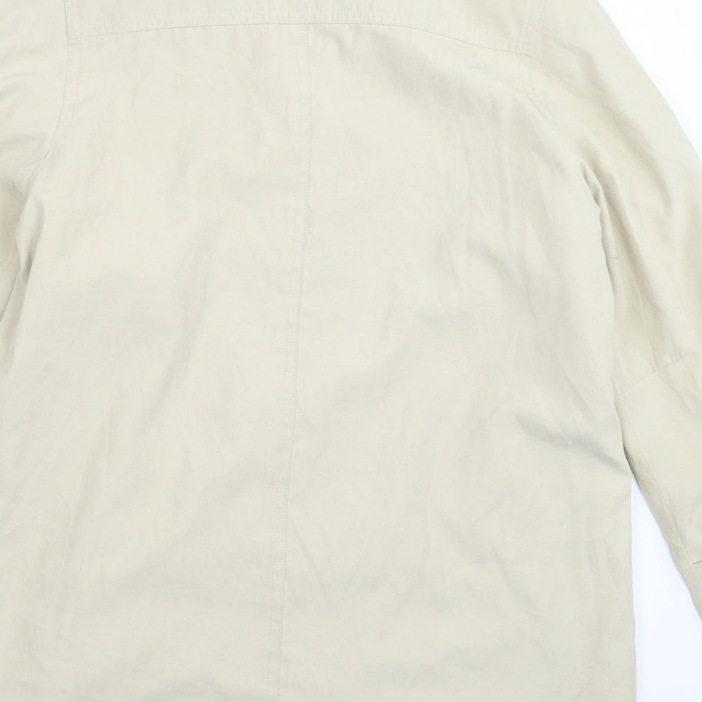 Ensign Womens Beige   Jacket Coat Size 12