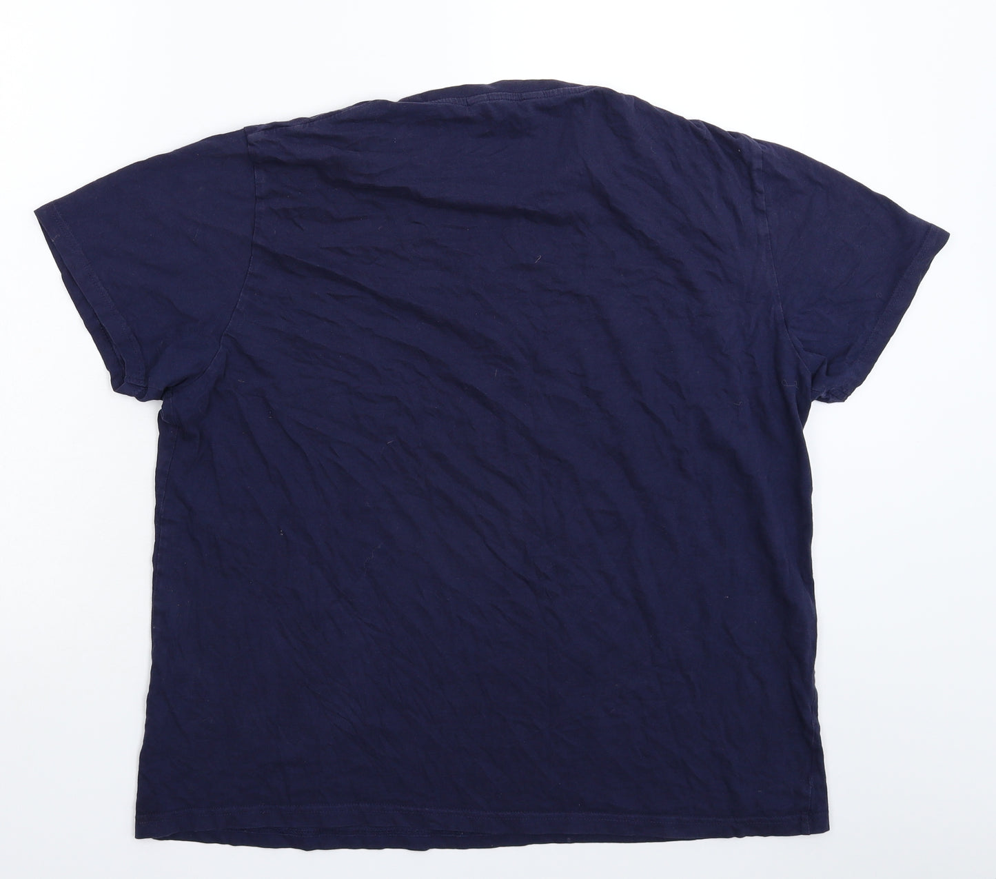 Ben Sherman Mens Blue    T-Shirt Size L