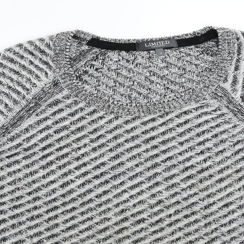 Marks and Spencer Womens Grey  Knit Pullover Jumper Size 14