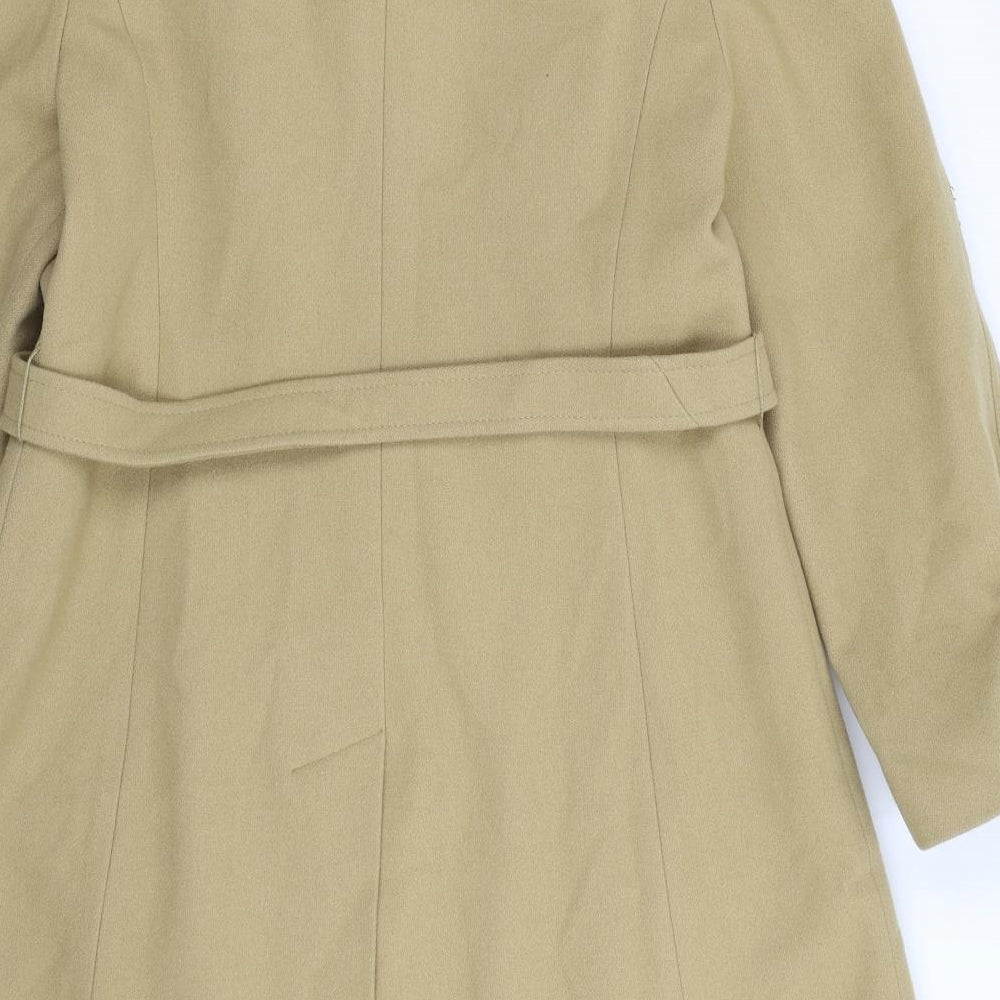 Gormant Womens Beige   Overcoat Coat Size 16