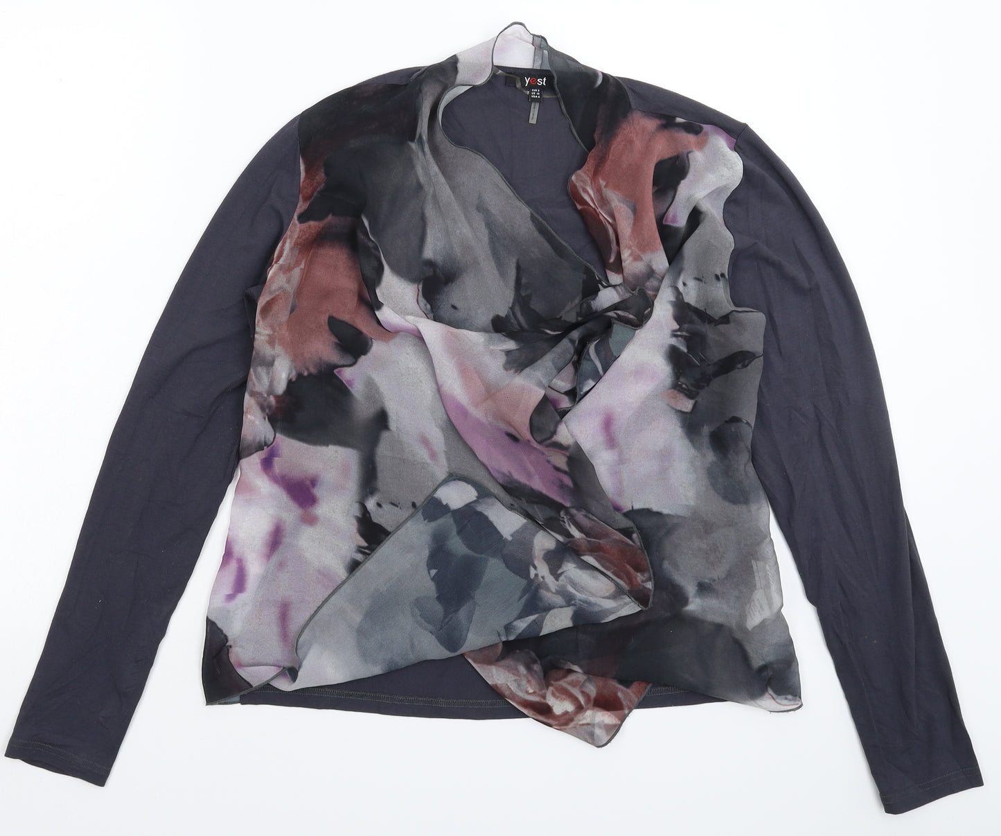 Yest Womens Multicoloured   Basic Blouse Size 10