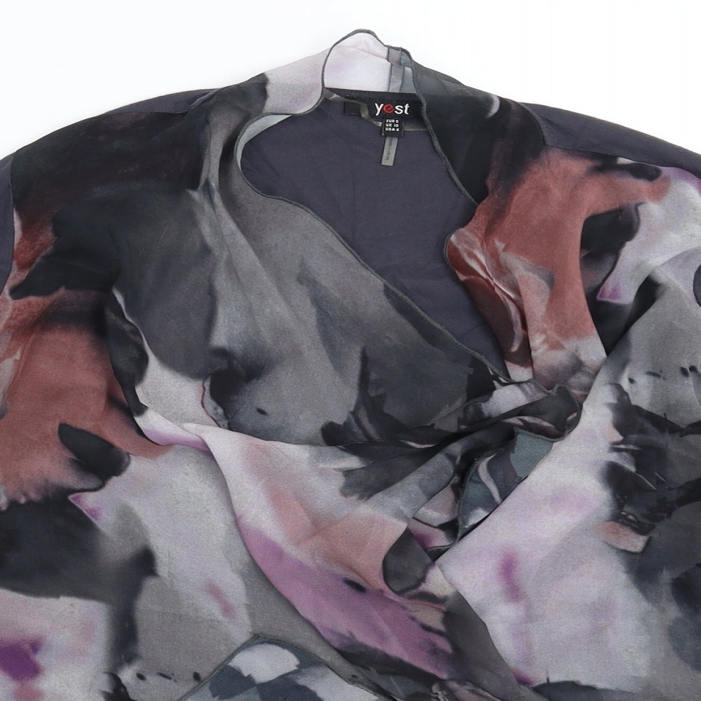 Yest Womens Multicoloured   Basic Blouse Size 10