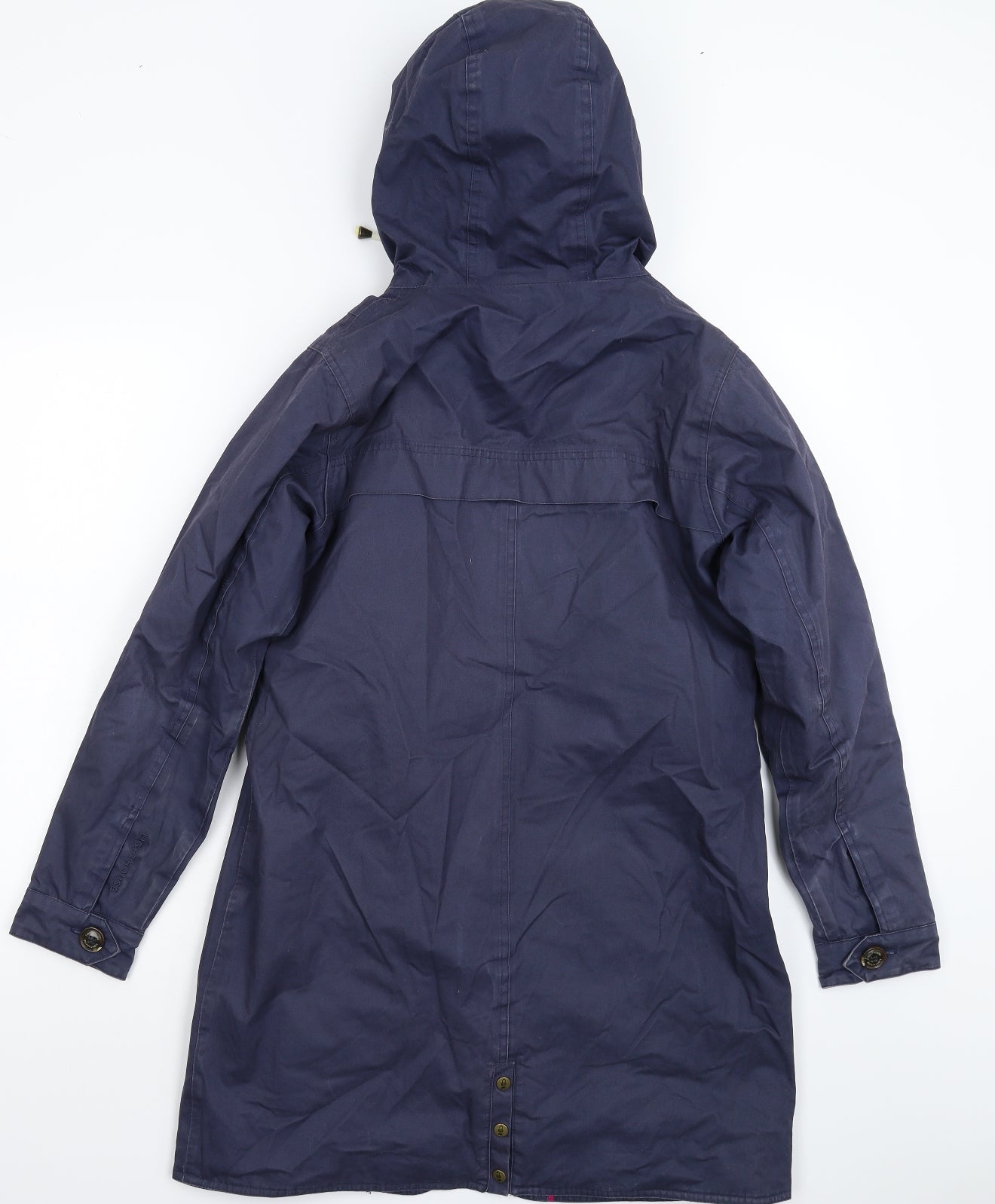LIGHTHOUSE Womens Blue   Parka Coat Size 8