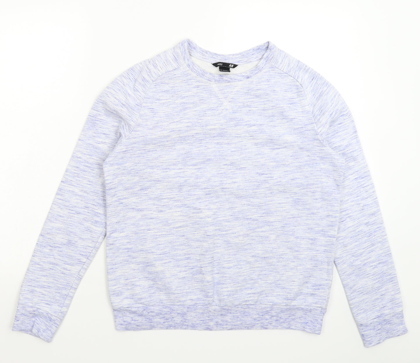 H&M Mens Purple   Pullover Sweatshirt Size S