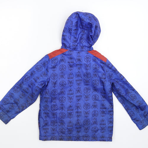 TU Boys Blue   Rain Coat Coat Size 4-5 Years  - Thomas & Friends