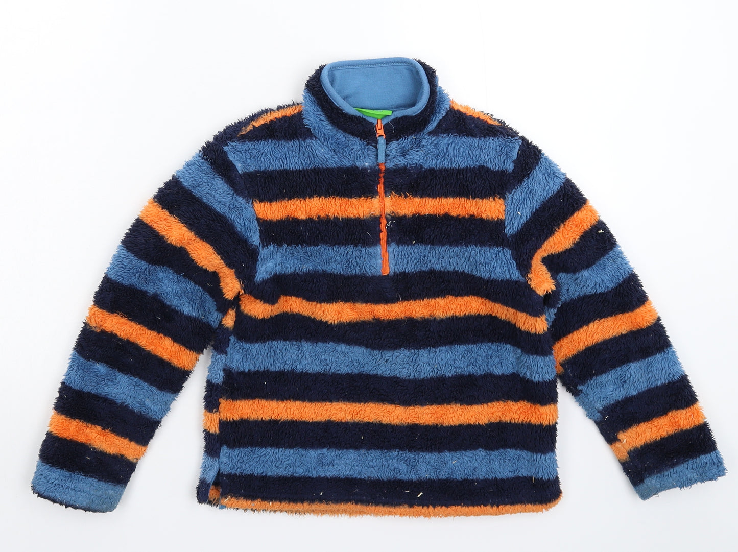 Mountain Warehouse Boys Multicoloured Striped Fleece Jacket  Size 5-6 Years