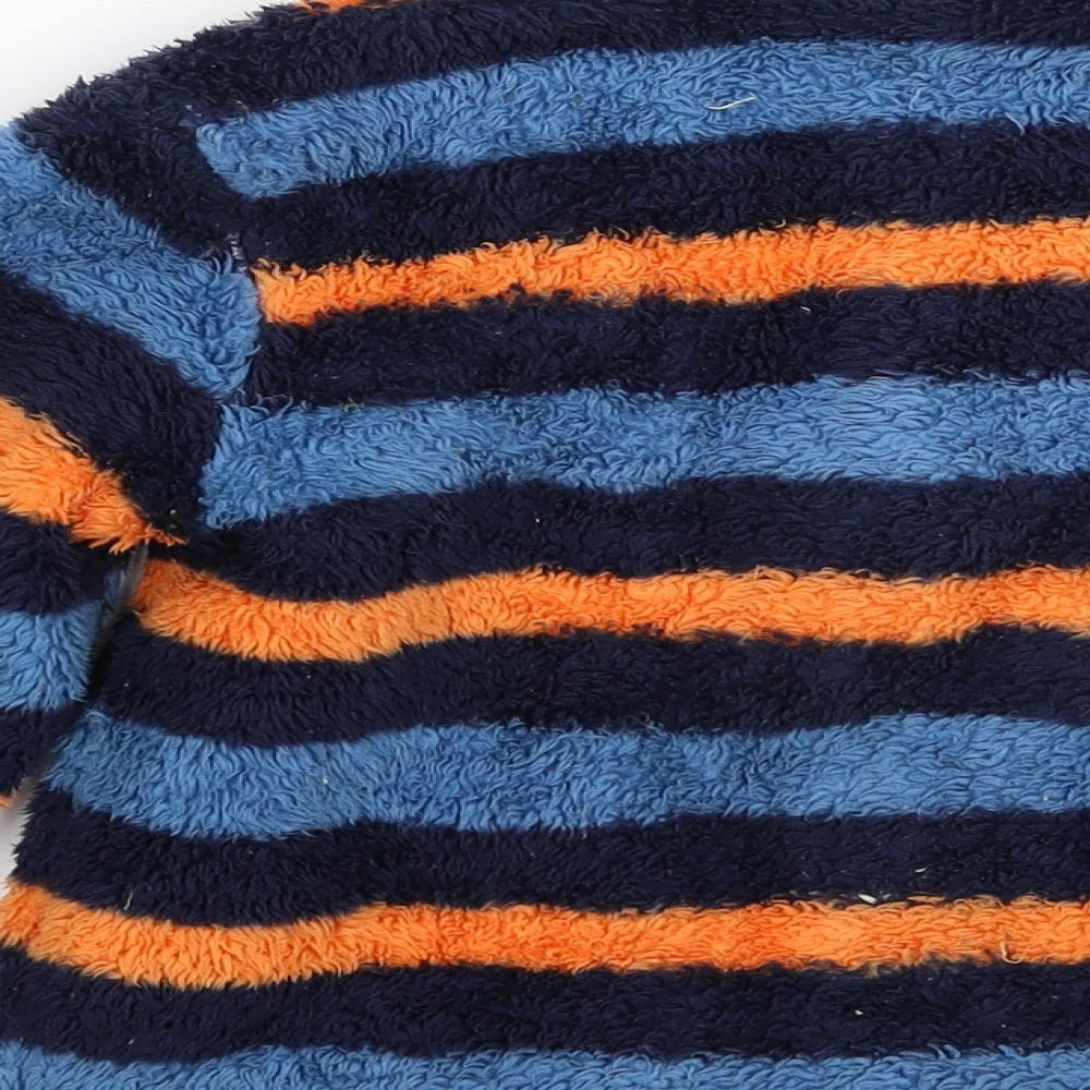 Mountain Warehouse Boys Multicoloured Striped Fleece Jacket  Size 5-6 Years