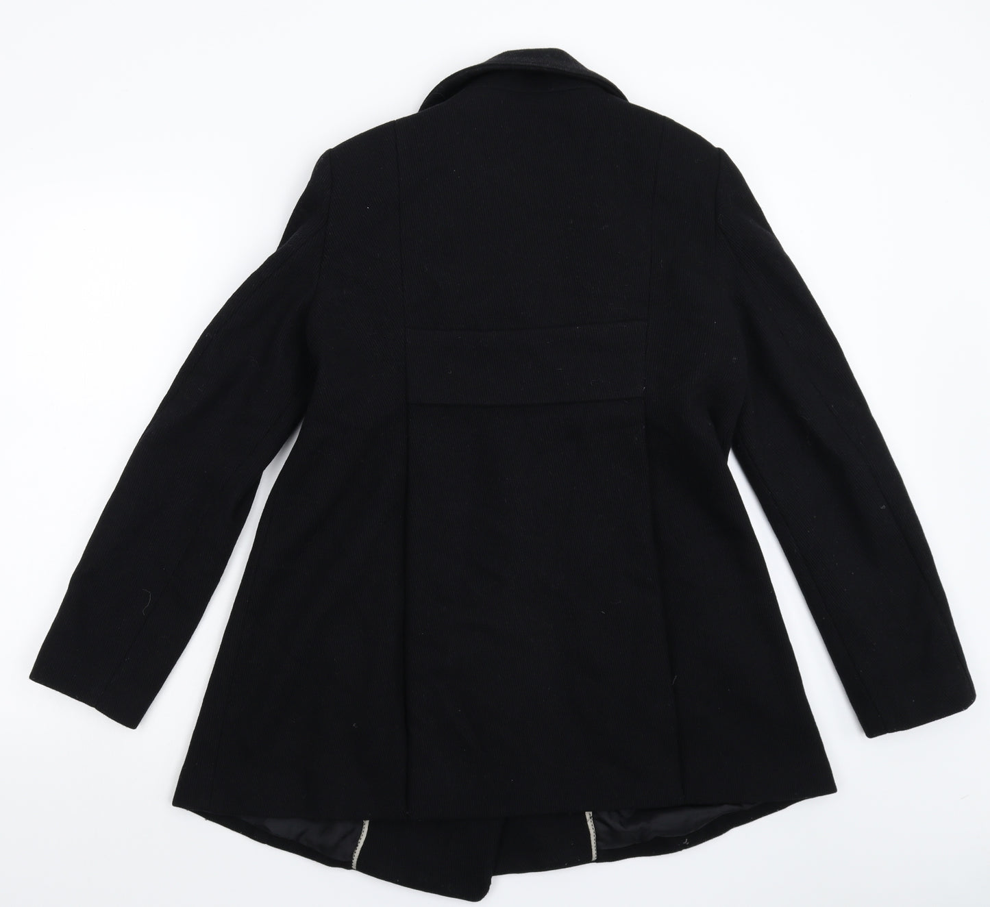 Mango Womens Black   Jacket Coat Size L