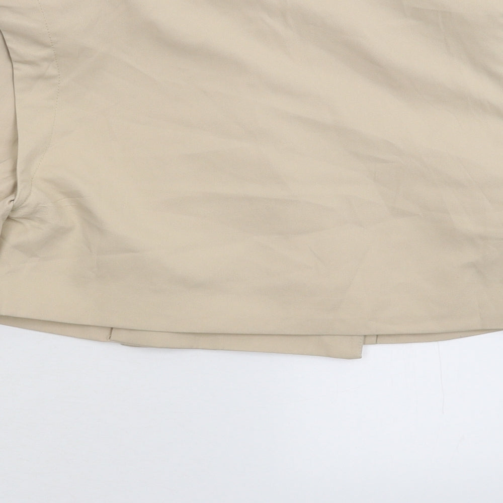 Boohoo Womens Beige   Jacket Blazer Size 10