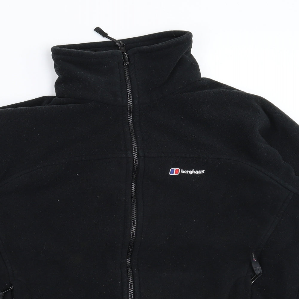 Berghaus Womens Black  Fleece Jacket  Size 10