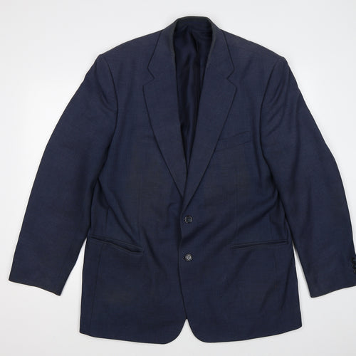 Simon Taylor Mens Blue   Jacket Suit Jacket Size 44