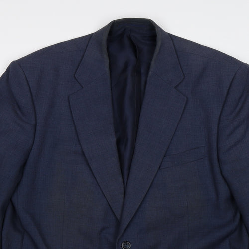 Simon Taylor Mens Blue   Jacket Suit Jacket Size 44