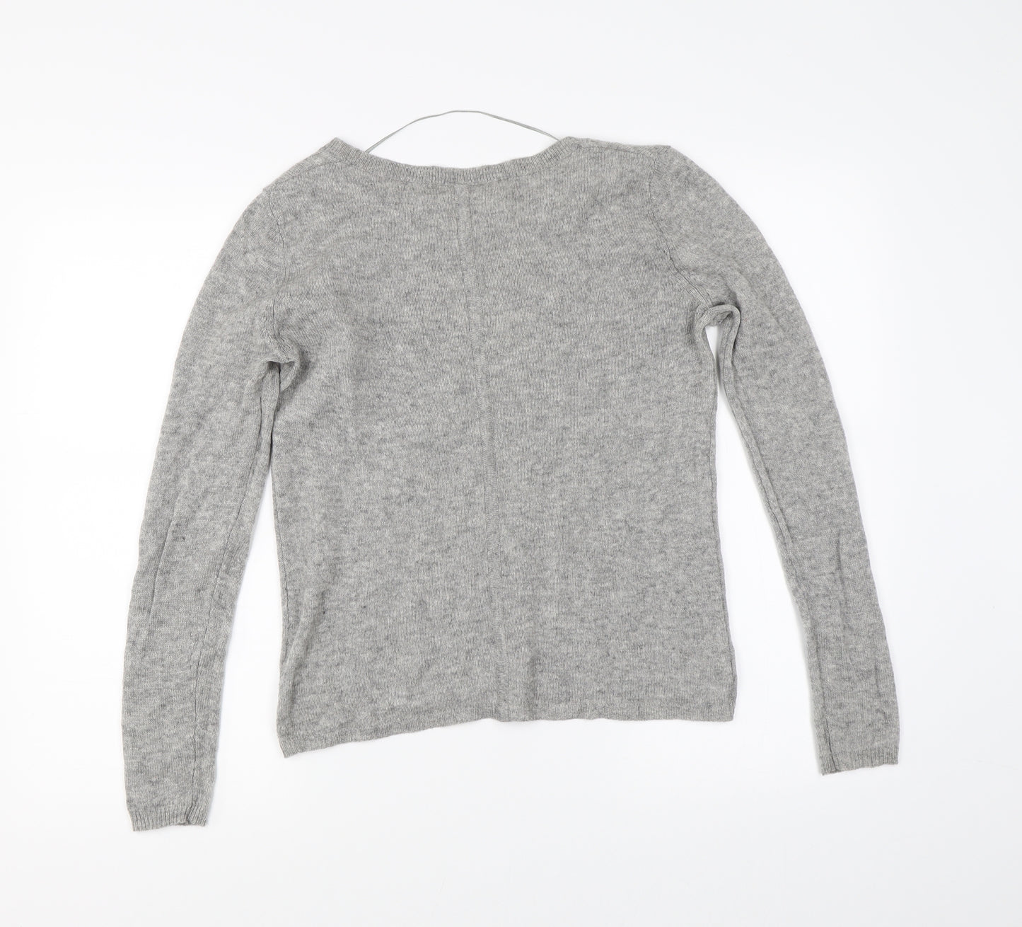 He Love Me He Loves Me Not Womens Grey   Pullover Jumper Size M